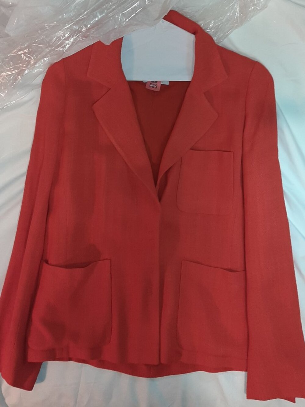 Prada red blazer